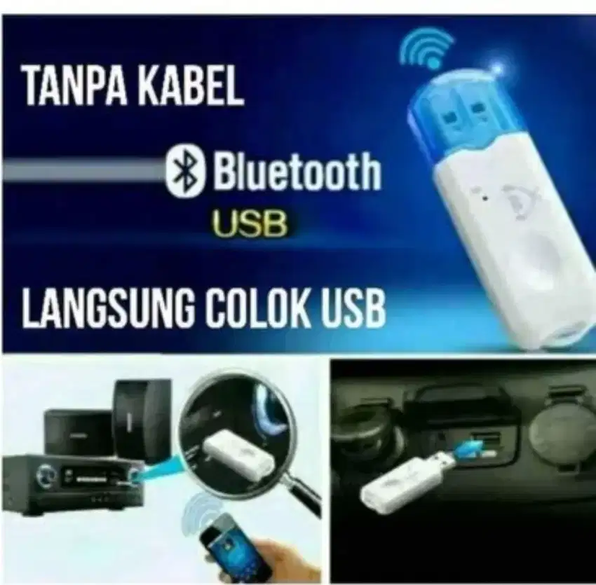 USB Bluetooth Audio Receiver With Mic