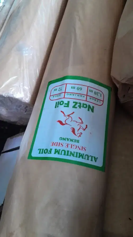 Aluminium woven satu sisi