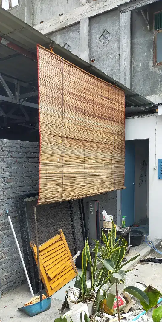 tirai tangga kursi bambu dll