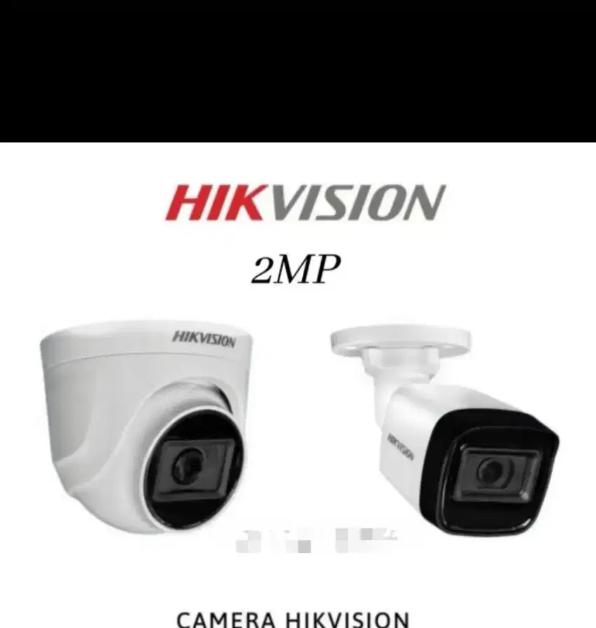 Cctv hikvision full hd 2mp service