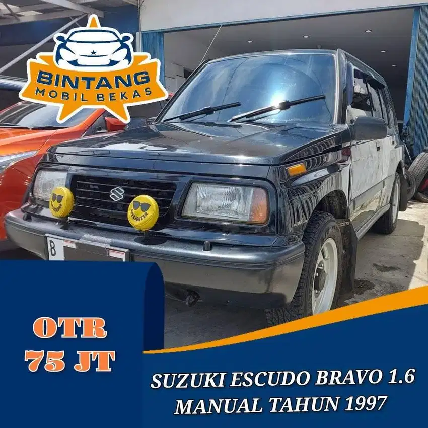 SUZUKI ESCUDO JLX BRAVO 2WD 1.6 MT MANUAL 1600 CC BENSIN TAHUN 1997 ...