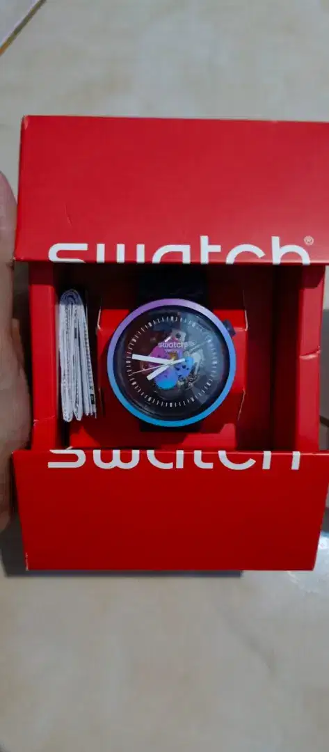 Swatch S027N112 Original Rainbow in The Night Unisex