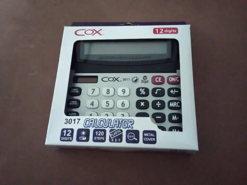 Kangkulator sinar dengan merk cox.