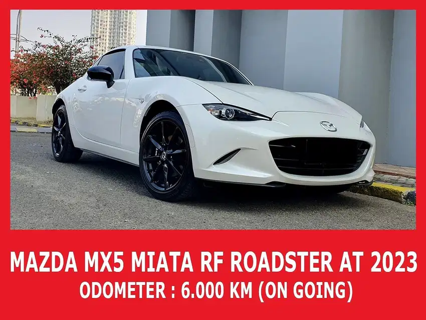 Mazda MX5 Miata RF Roadster Skyactiv-G AT 2023 Putih km.6rb Antikk