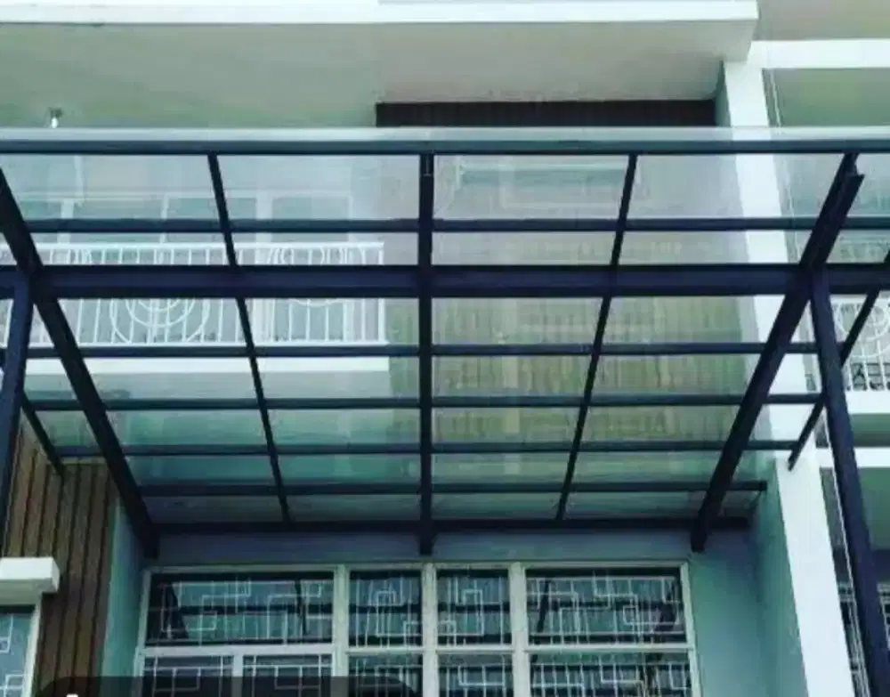 Kanopi kaca tempered 8mm 05