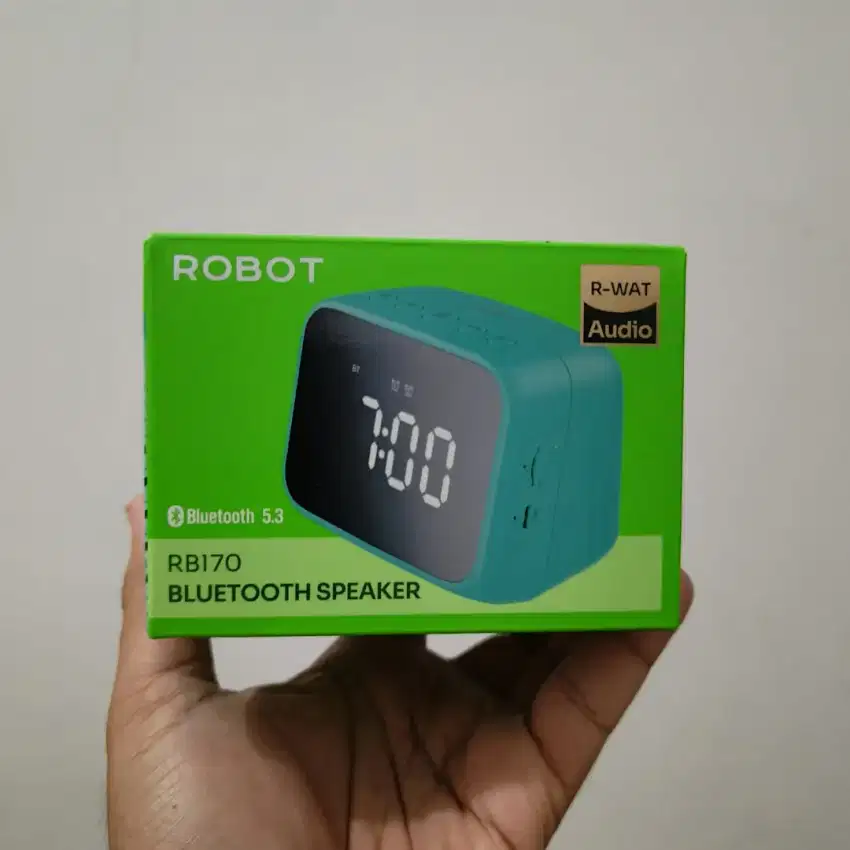 ROBOT Speaker RB170 Bluetooth 5.3 with LEF Display & Alarm Clock