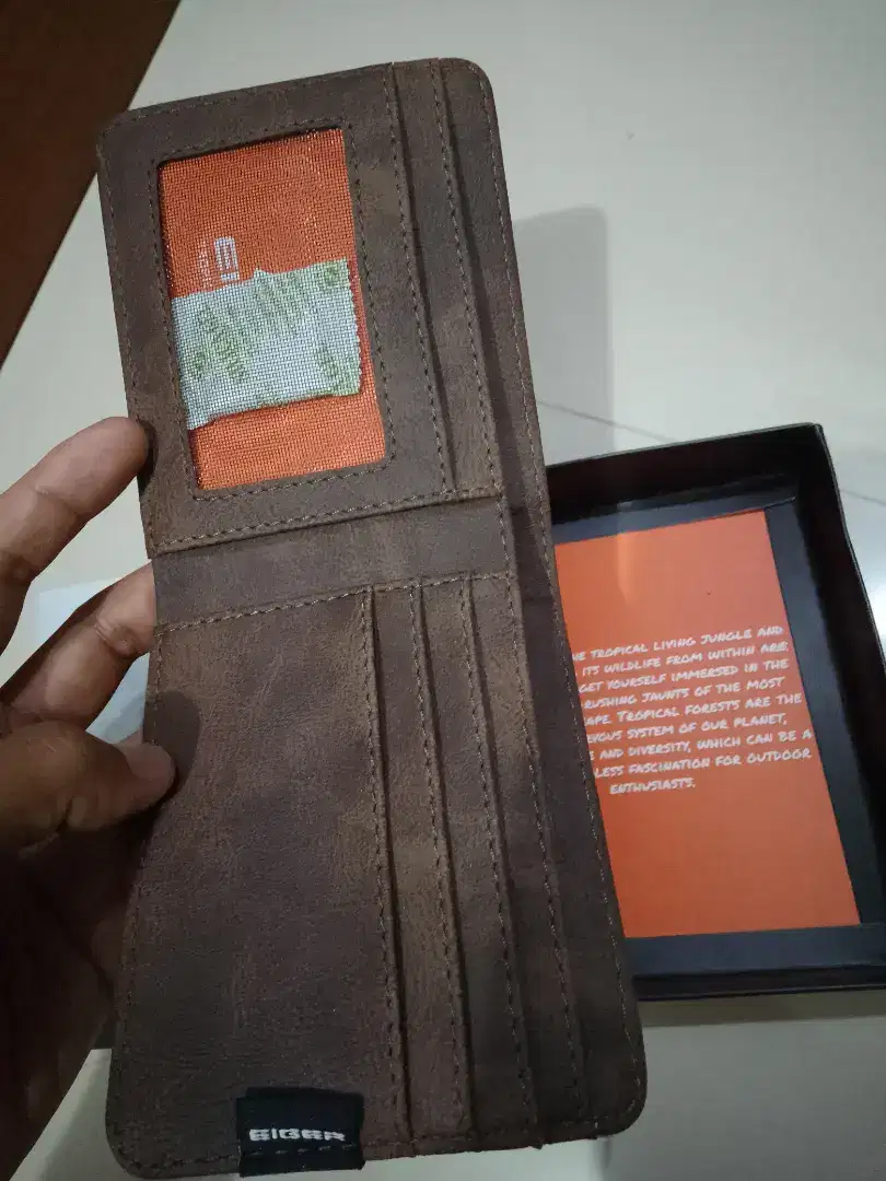 Dompet Eiger ORI warna coklat