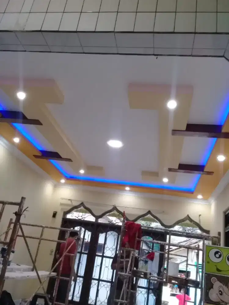 Spesialis tukang pasang plafon partisi walmolding murah area terdekat
