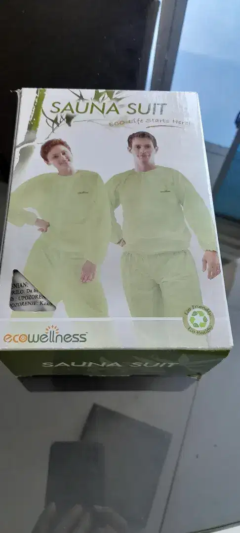 SAUNA SUIT ECOWELLNESS XXL  UNTUK MEMBAKAR LEMAK