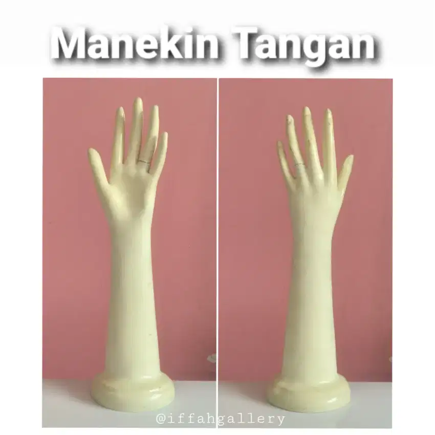 Manekin Tangan Kiri Bahan Fiber Fungsi Normal Siap Pakai