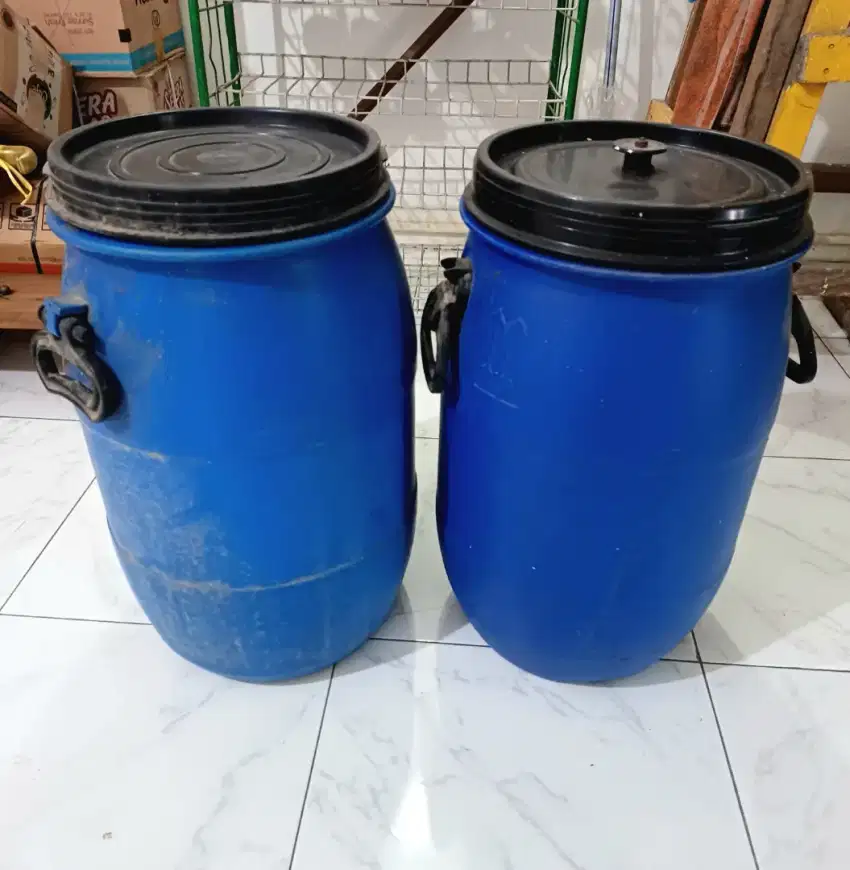 Tong air tong sampah tong kompos tong biru 30 ltr Tebal Bersih