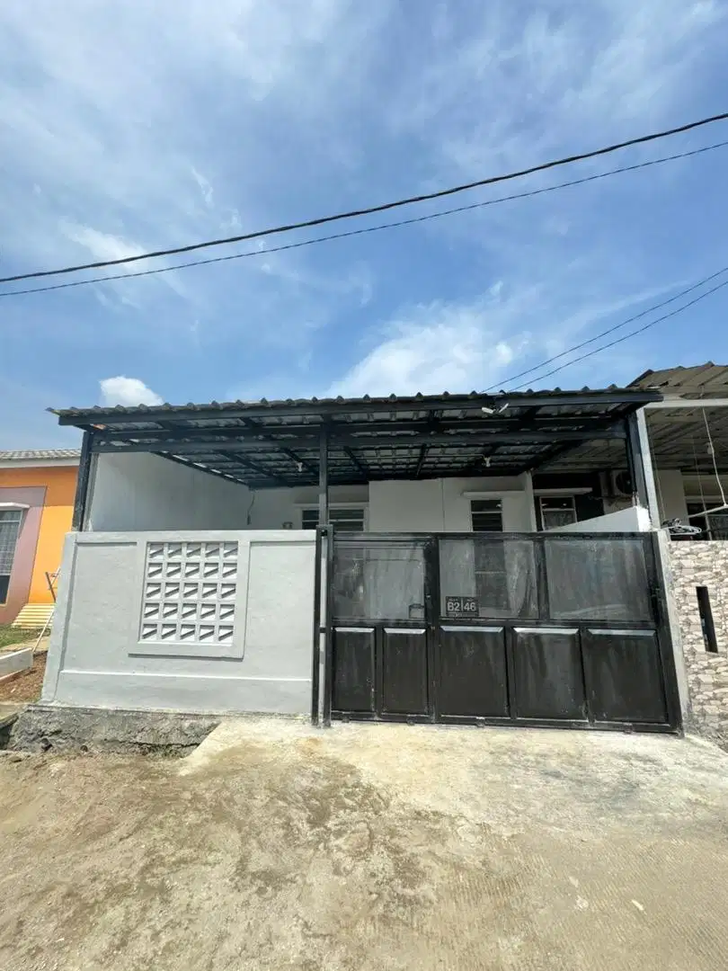 Di kontrakan rumah baru di perumnas dramaga