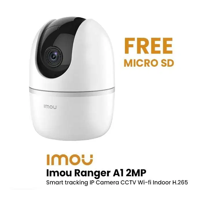 CAMERA CCTV WIFI IMOU A1 + PEMASANGAN SAMPAI ON