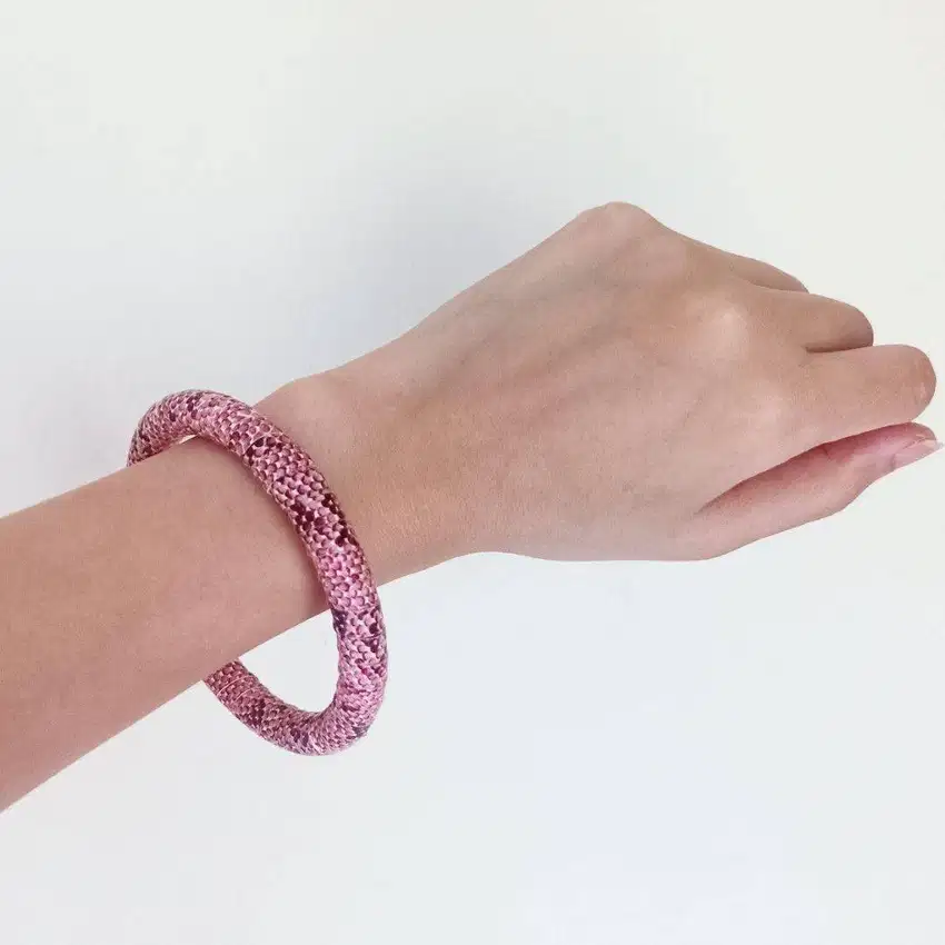 Gelang Bulat Pink