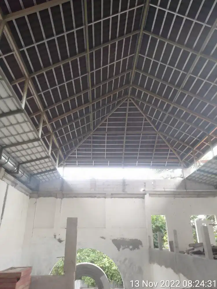 Rangka kontruksi bangunan