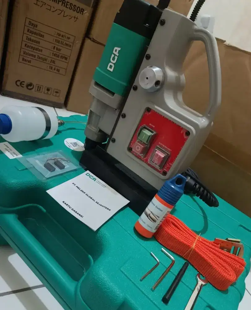 Mesin bor magnet DCA jetbroach 30mm fre ongkir