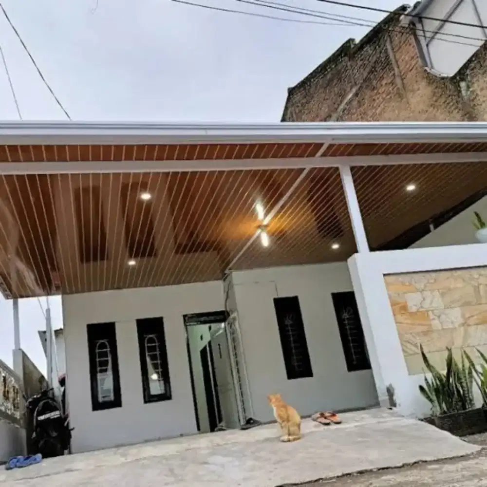 Kanopi plus plafon PVC