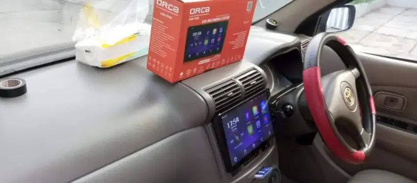 Pemasangan head unit android orca 9 inci di avanza xenia ram 2/32