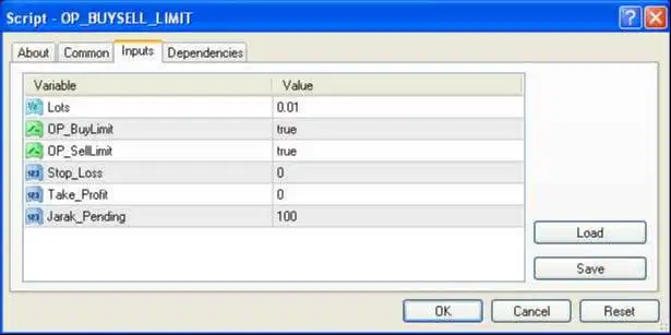 Script Forex Open position/OP BuySell Limit | EA-Factory