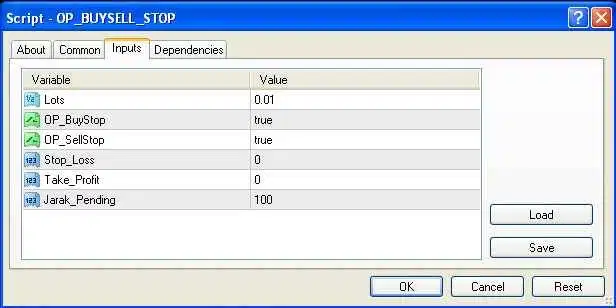 Script buka posisi Open position/OP Buy Sell Stop | EA-Factory.