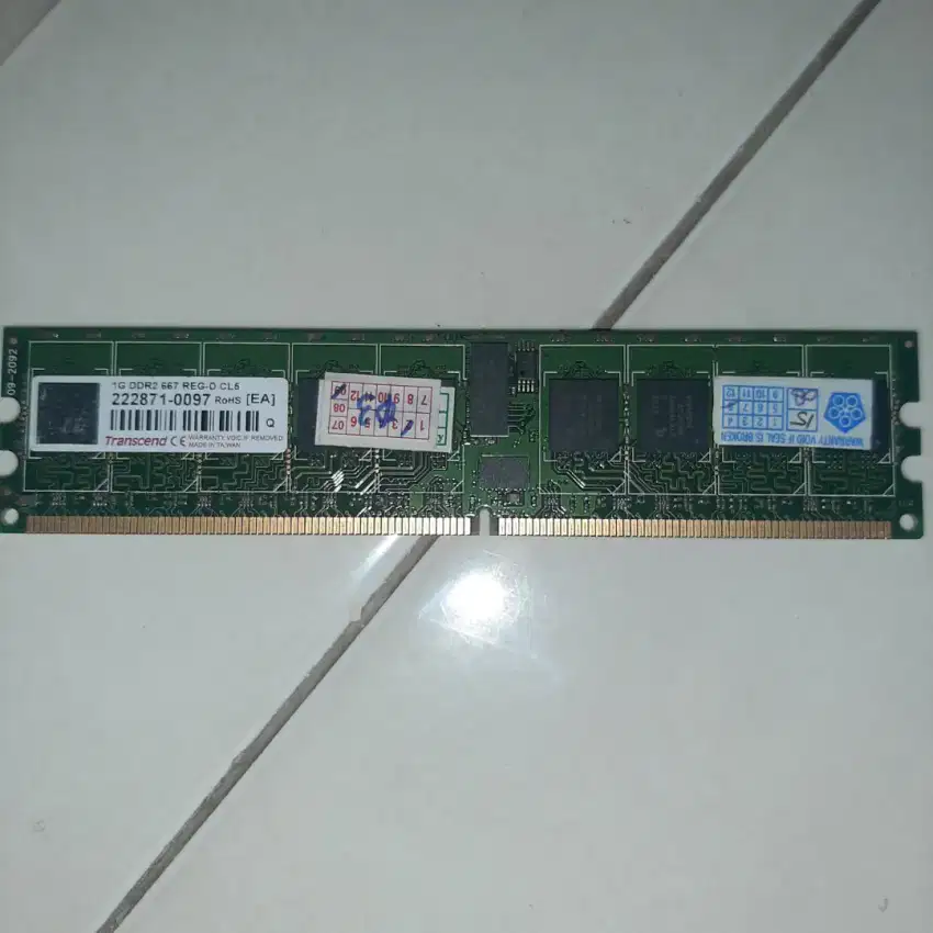 Memory DDR 2 667 Transcend