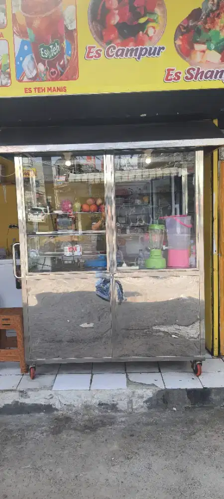 Dijual gerobak stainles istimewah