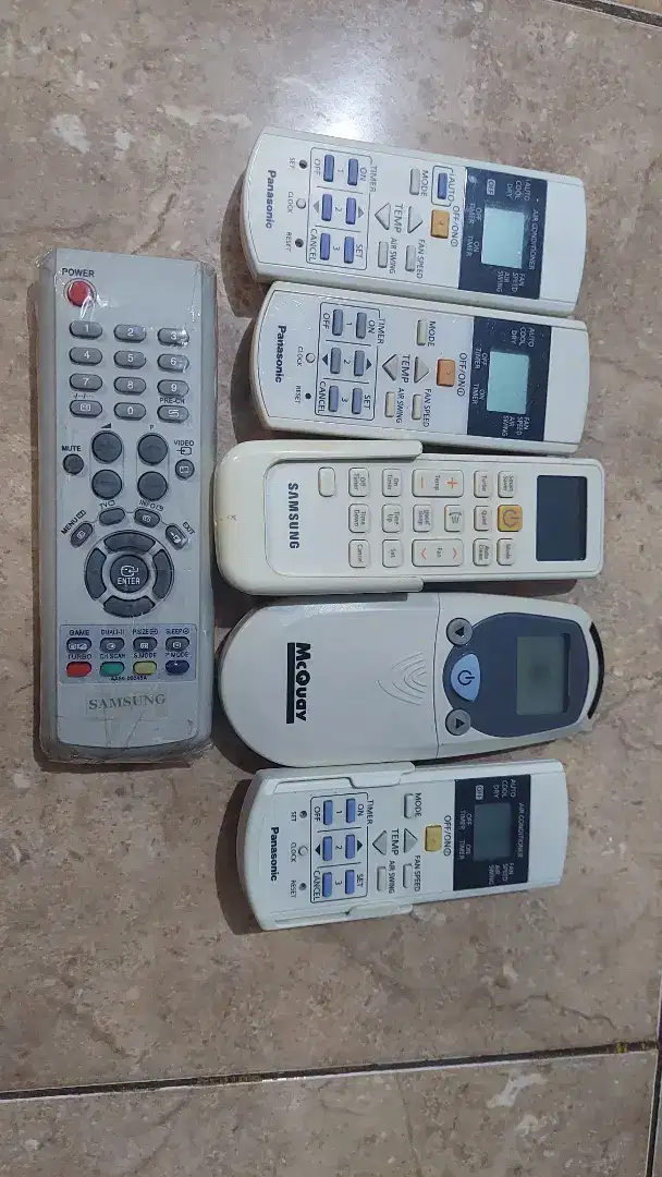 Remote AC Panasonic