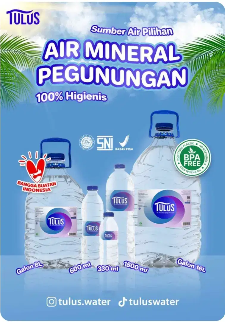 Kemasan Tulus 600Ml