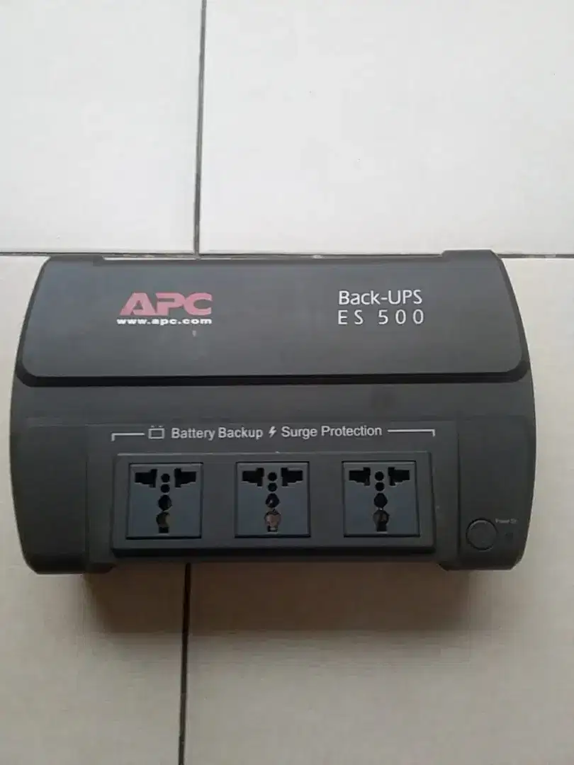 Dijual backup battery apc ES500 ada 4 unit