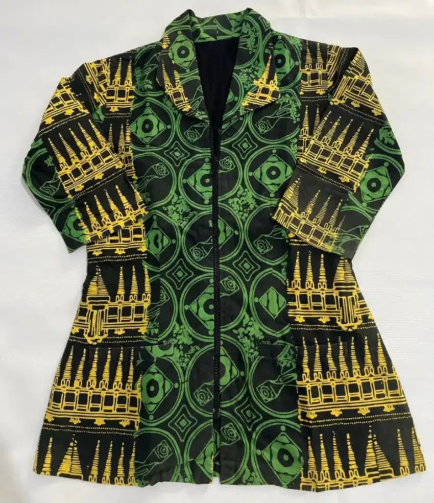 Baju batik model jaket