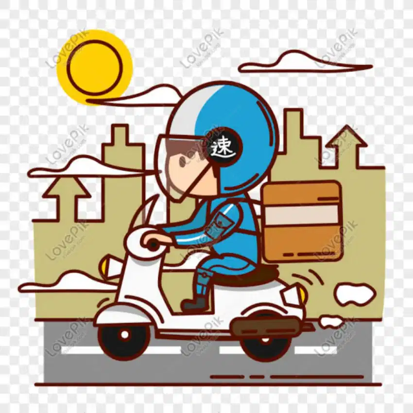 DICARI KURIR BARANG AREA JAKBAR, JAKPUS, TANGERANG DAN SEKITARNYA