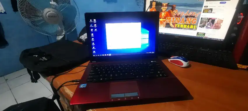 Laptop asus core i5 ram 6gb ssd 128gb windows 10 siap pakai