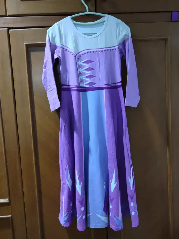 Dijual dress anak size 140 ( Panjang 100 dan LD 68)