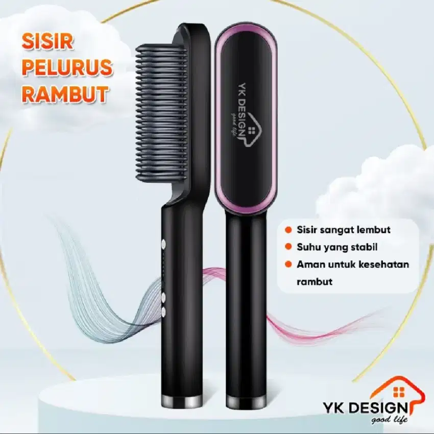 Sisir pelurus rambut YK DESIGN