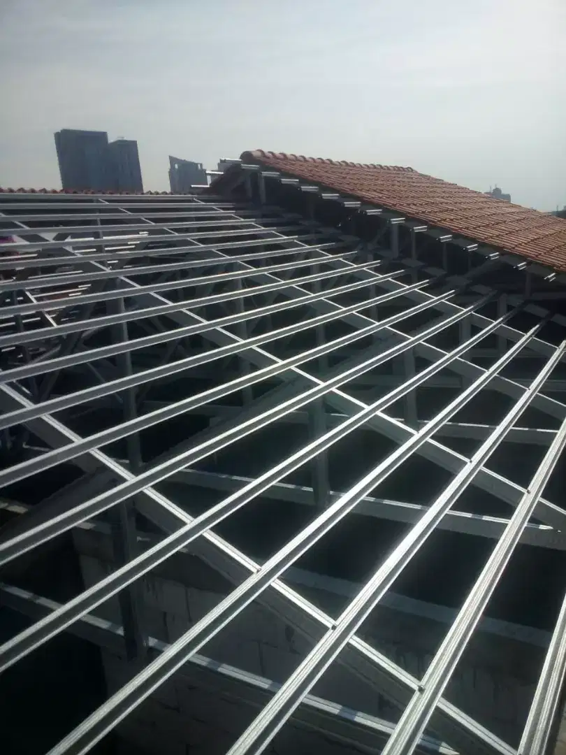 #rangka dan atap baja ringan surabaya termurah#