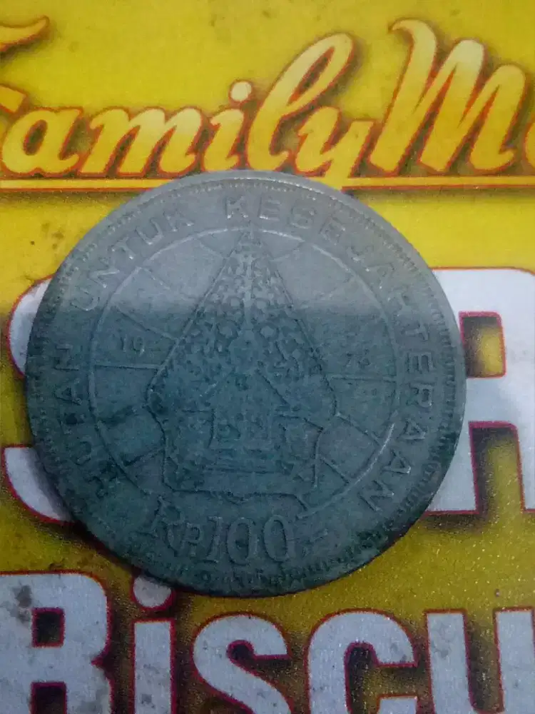uang koin kuno rp 100