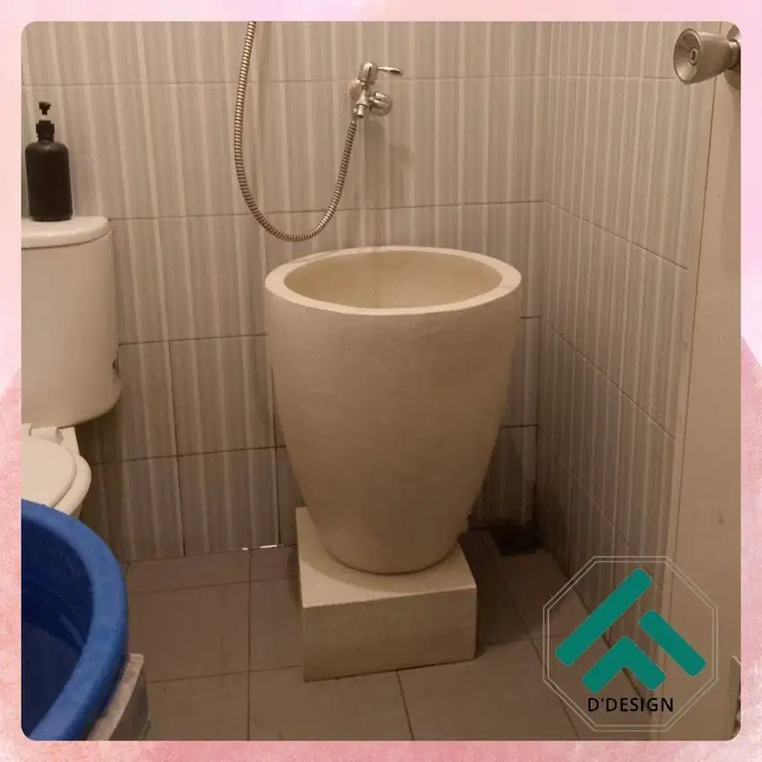 Kualitas Terbaik Bak Mandi Terazzo Tipe Gelas T 70 | Bak Teraso