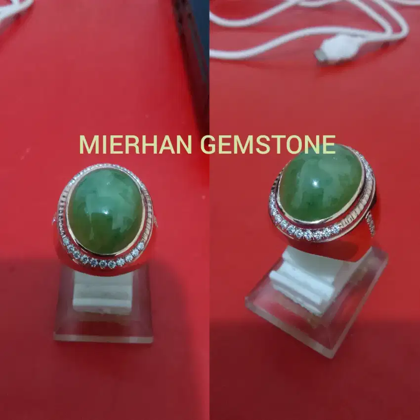 Batu Cincin Natural Idocrase Aceh