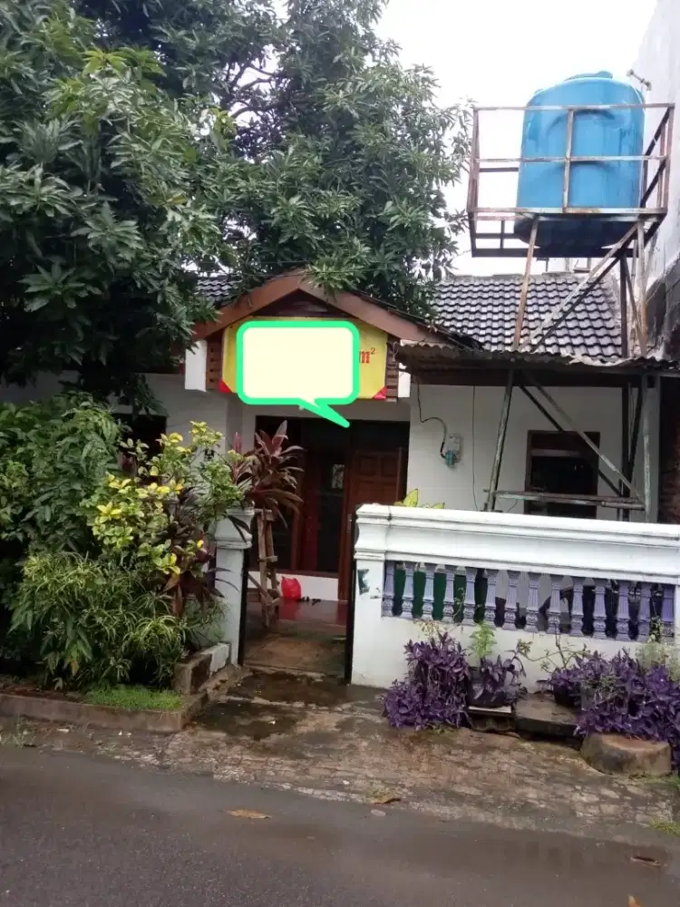 JUAL CEPAT RUMAH 1 LANTAI POSISI HOOK BUANA PERMAI CIPONDOH TANGERANG