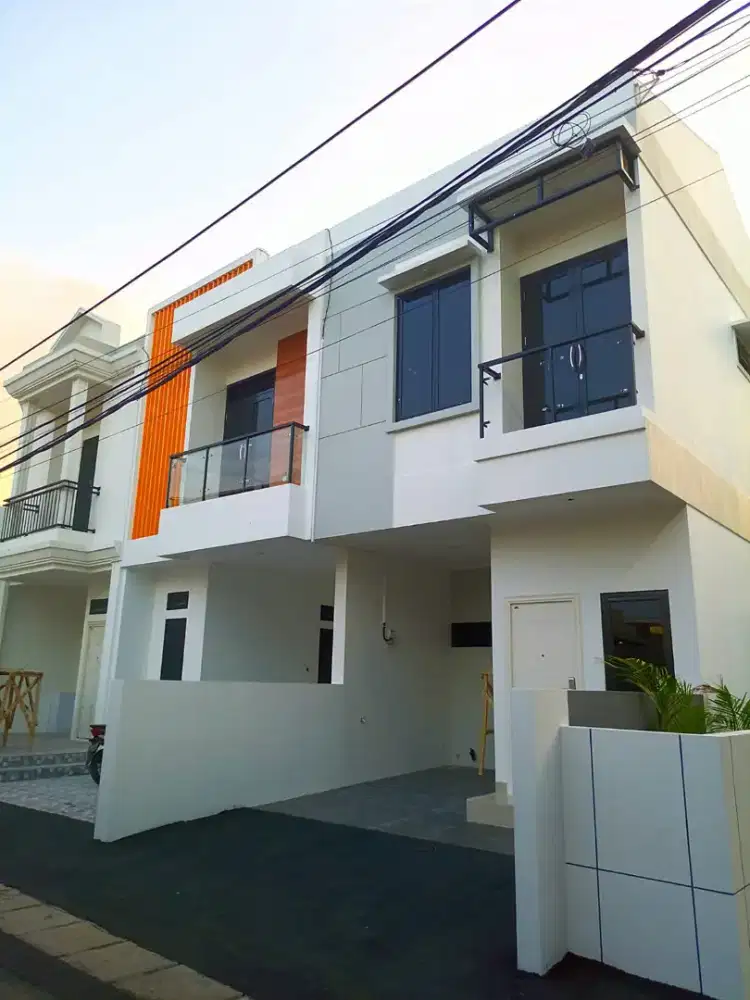 Dijual Rumah Baru Minimalis Modern 2 Lt di Cempaka Putih Jakarta Pusat