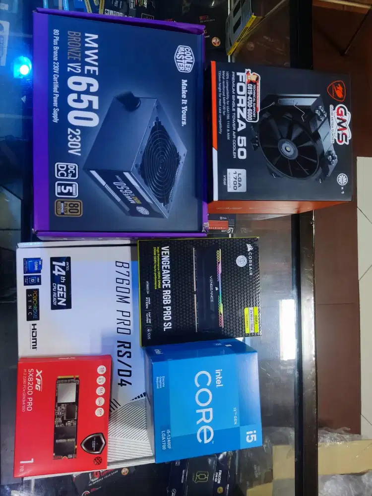 PC Rakitan Gaming Dan Editing Intel Core I5 12400F