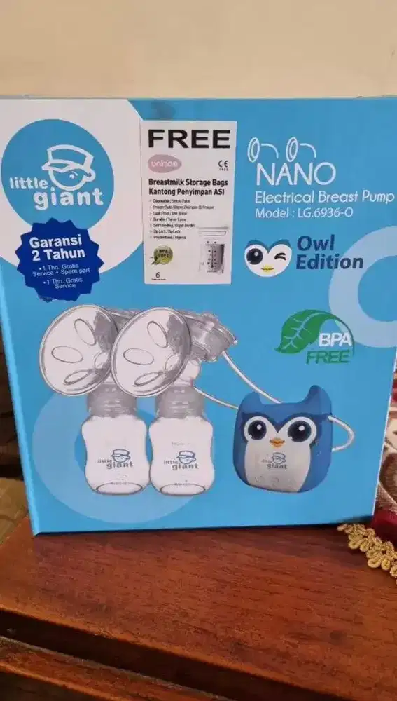 Dijual cepat pompa asi elektrik merk Little Giant