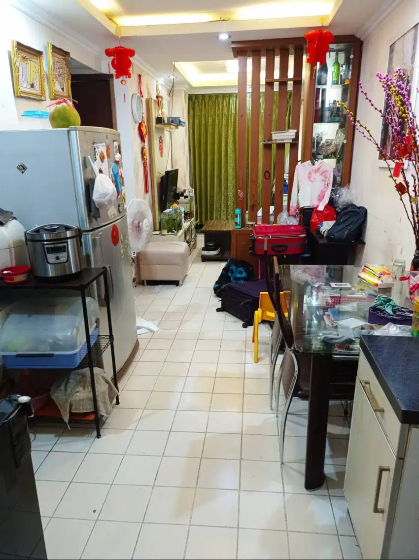 Jual termurah Apartemen permata eksekutif  3 bed room di kebun jeruk j