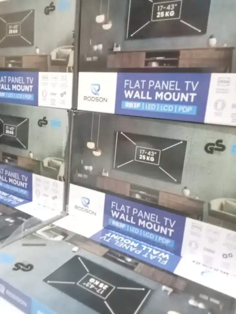 Bracket/breket tv led+pasang