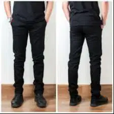 Celana Chino Hitam Premium