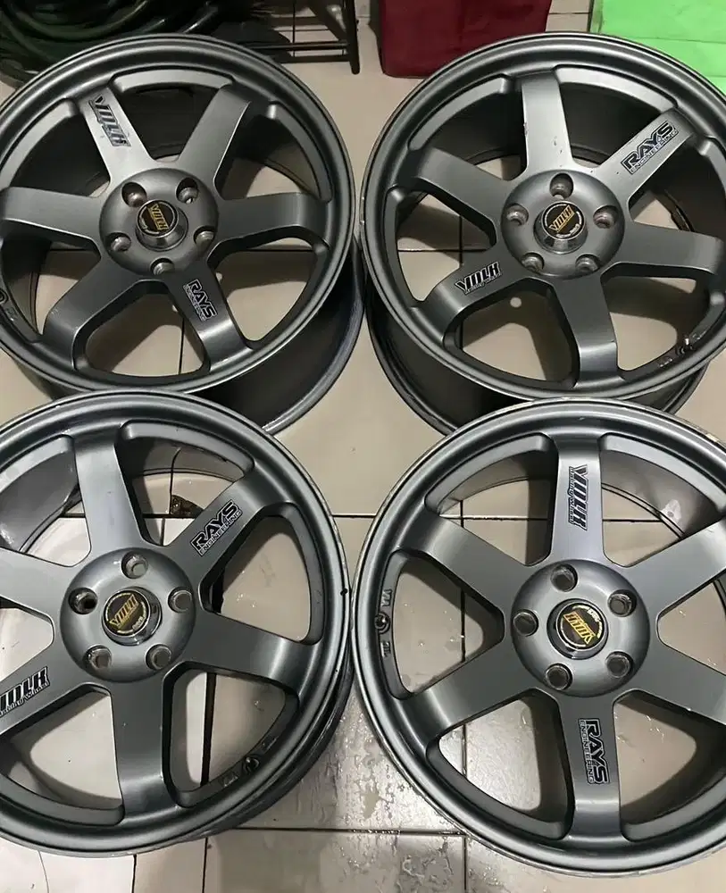 Velg TE 37 R18 5x114 lebar 8,5/9,5 sama ban
