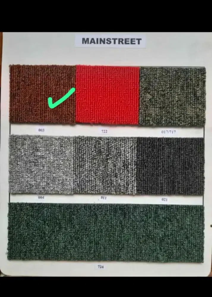 SALE Karpet tile Mainstreet 03