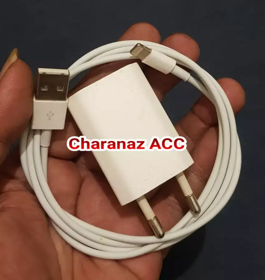 Charger ORI Bekas copotan Iphone IBOX 6/7/8/XS/XR 5W siap pake