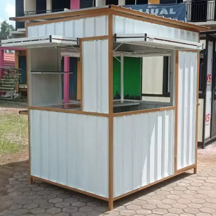 BOOTH KONTAINER SEMI / BOOTH MURAH