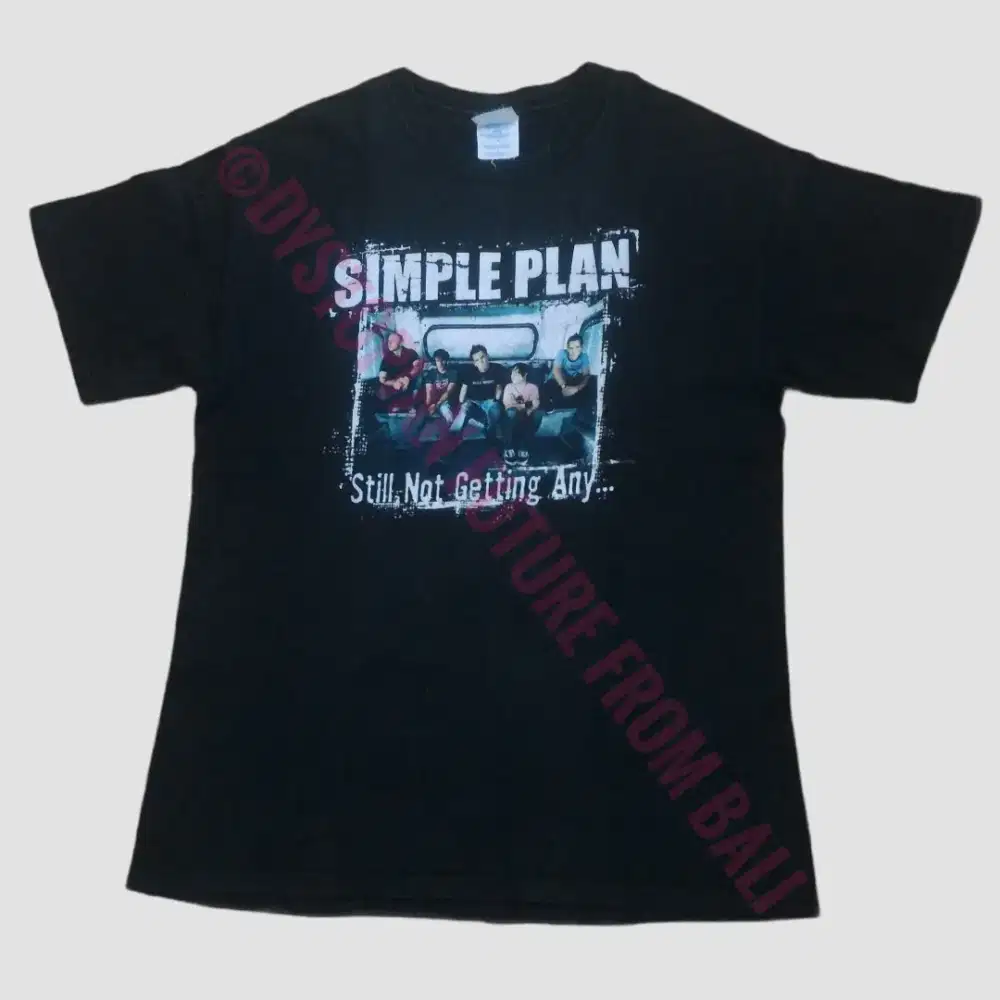 Vintage T-shirt Band Simple Plan - Still Not Getting Any...